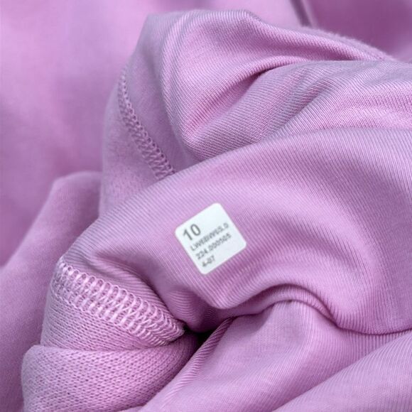 Lululemon Scuba High-Rise Cropped Jogger Vitapink Size 10 NWT - Picture 6 of 7